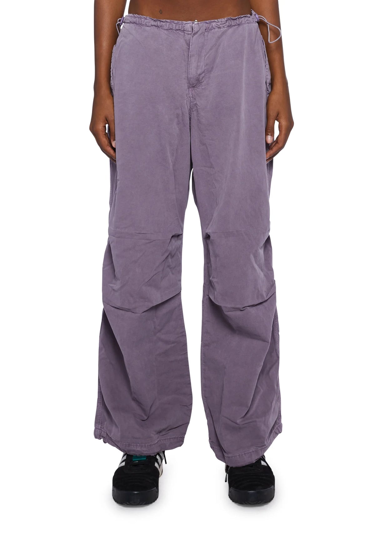 Baggy Cargo Pants - Light Purple