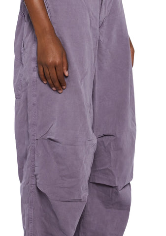 Baggy Cargo Pants - Light Purple