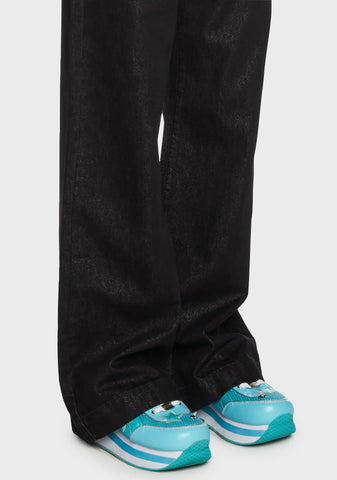 Trading Lunches Denim Trousers