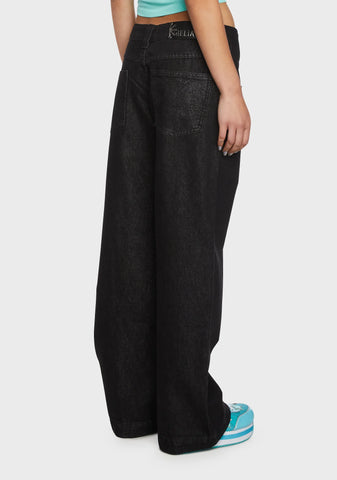 Trading Lunches Denim Trousers