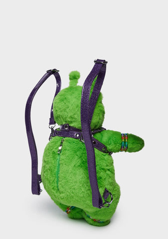 Festival Friend Alien Bear Backpack