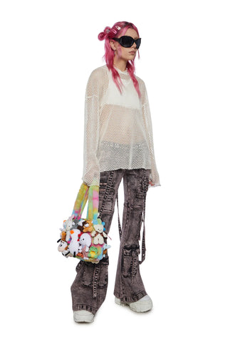 Aphex Cropped Hoodie