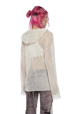 Aphex Cropped Hoodie