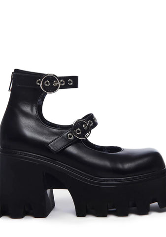 Slow Jamz Platform Mary Janes