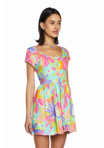 Daydreamers Only Babydoll Dress