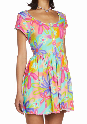 Daydreamers Only Babydoll Dress