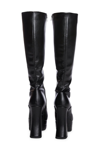 We Move Knee High Boots