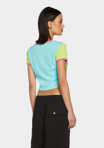 Kid At Heart Ringer Tee