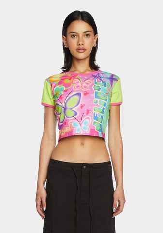 Kid At Heart Ringer Tee