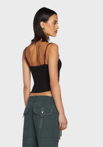 Big Words Cropped Tank