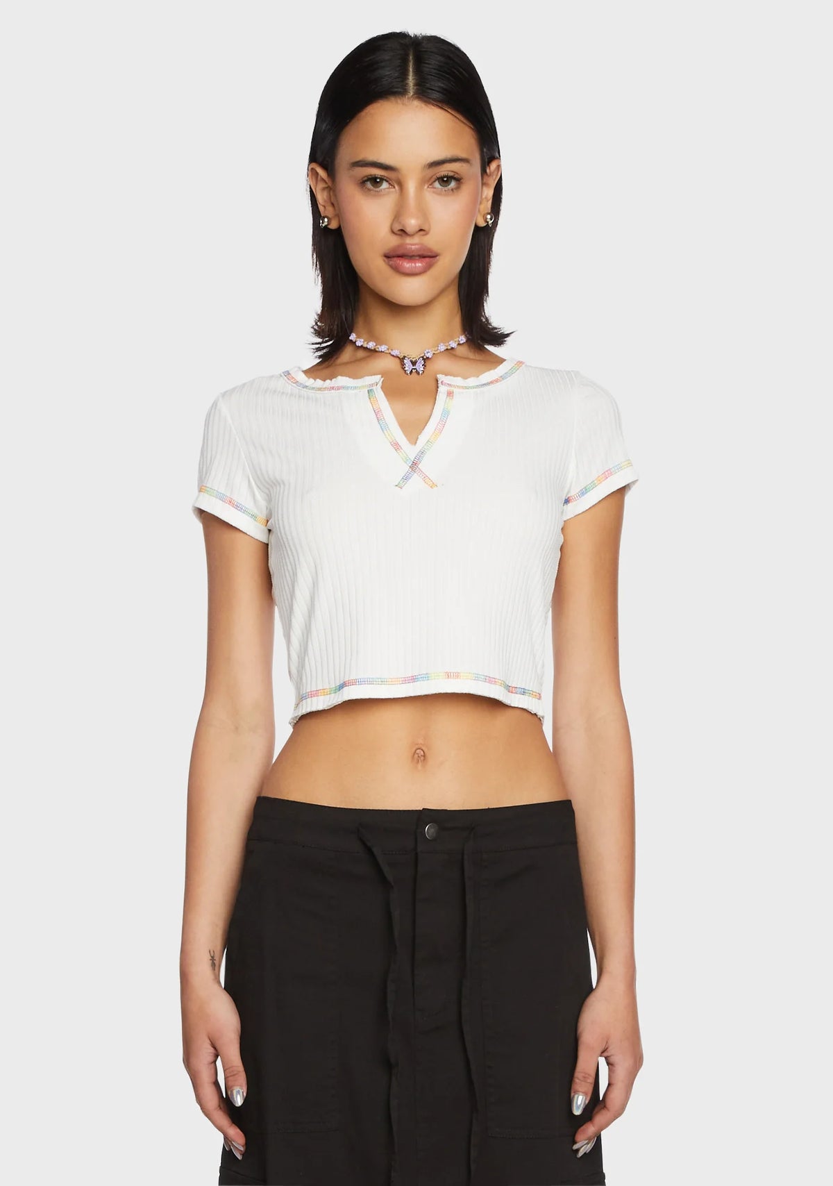 Total Gossip Crop Tee