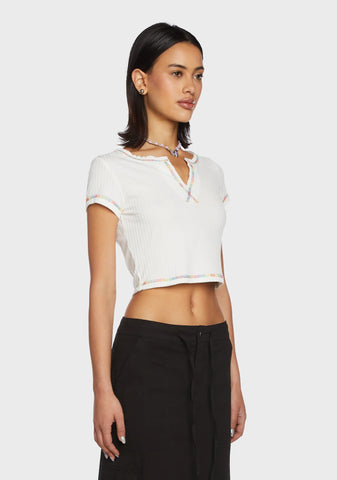 Total Gossip Crop Tee