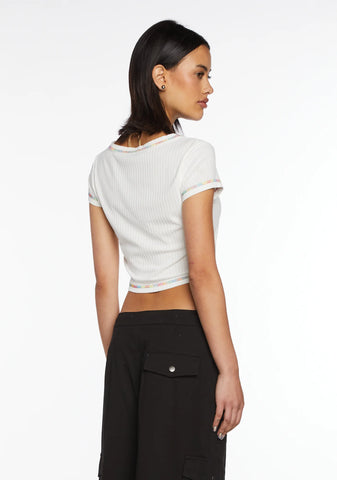 Total Gossip Crop Tee