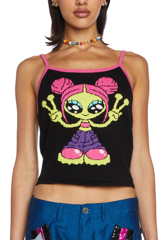 Peace Out Graphic Tank