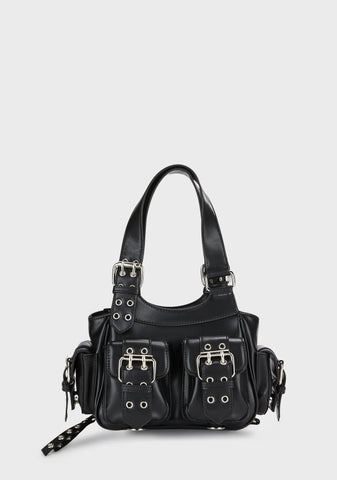 Moto Muse Buckle Handbag