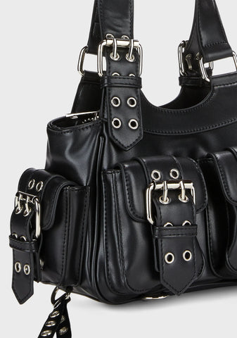 Moto Muse Buckle Handbag
