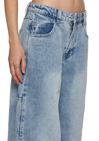 So Misunderstood Light Wash Carpenter Jeans