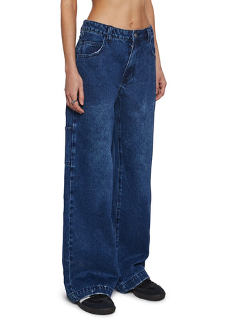 Indigo So Misunderstood Carpenter Jeans