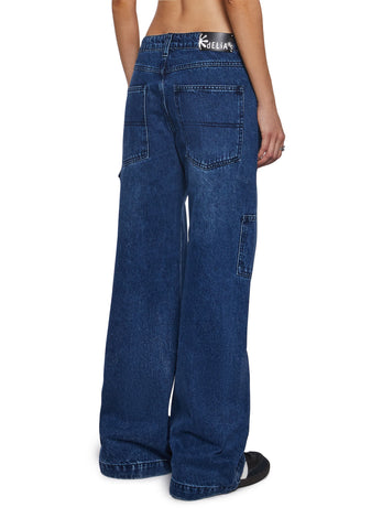 Indigo So Misunderstood Carpenter Jeans