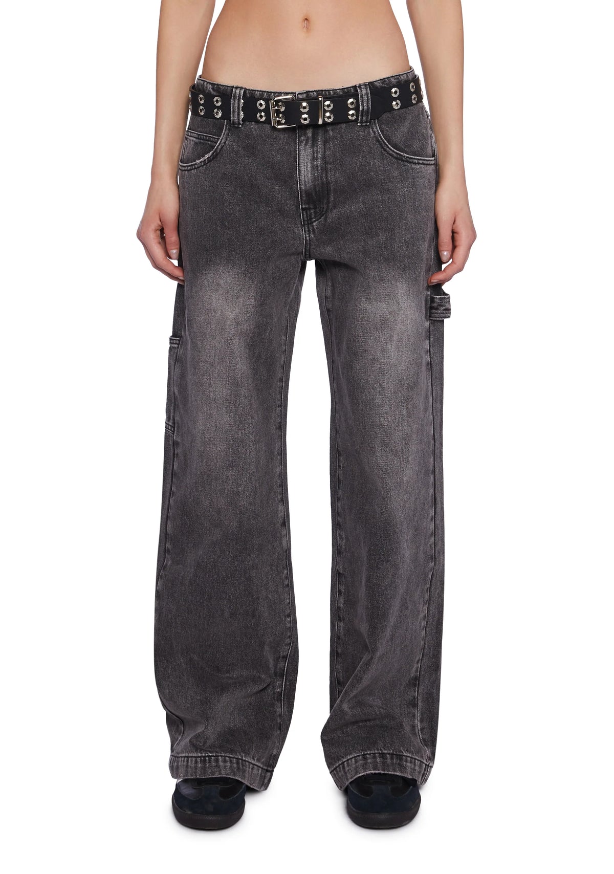 So Misunderstood Dark Wash Carpenter Jeans