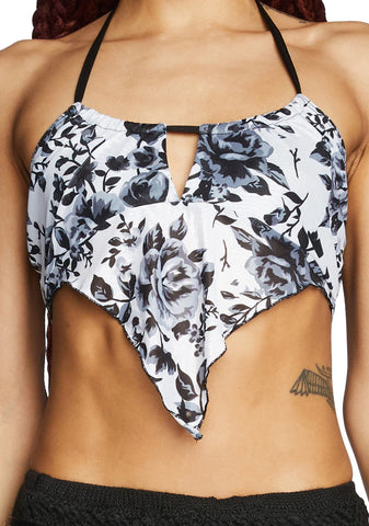 Sinister Gardens Halter Top