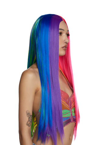 Splendid Wonderland Rainbow Wig