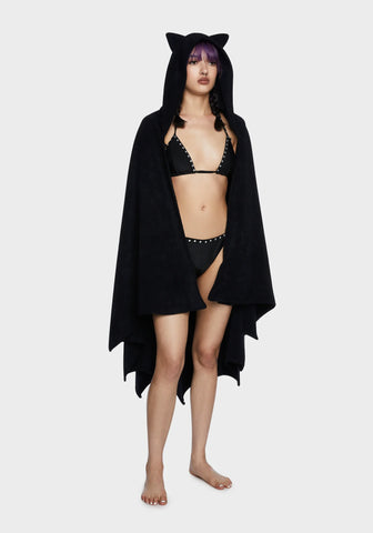 Night Creatures Bat Towel