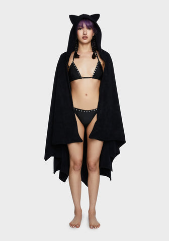 Night Creatures Bat Towel