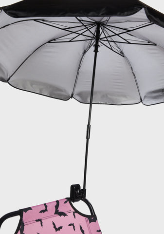Bat Behavior Chair With Umbrella