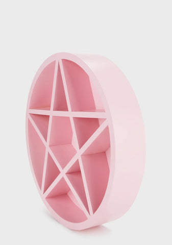 Not So Blessed Pentagram Shelf