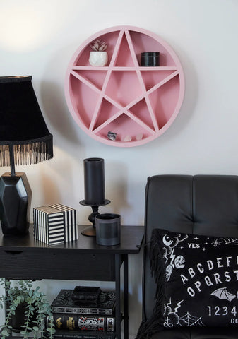 Not So Blessed Pentagram Shelf