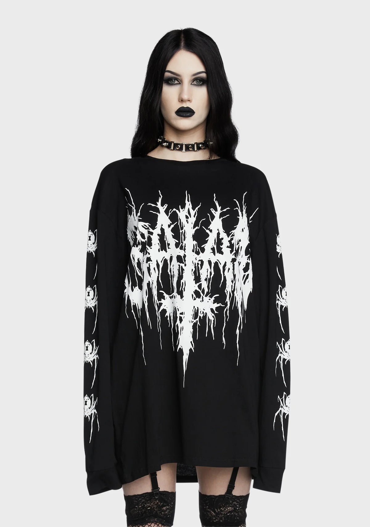 Satanic Veins Long Sleeve Tee