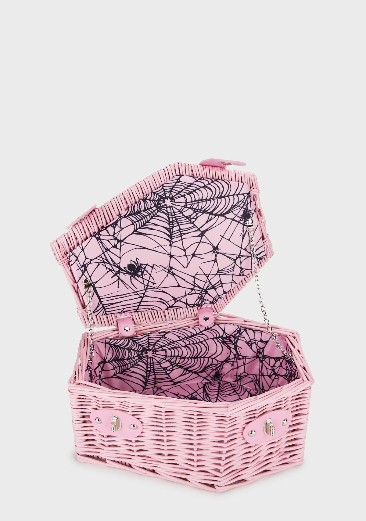 Cemetery Memories Mini Picnic Basket - Pink