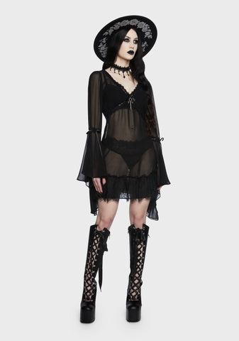 Mystic Maiden Mini Dress