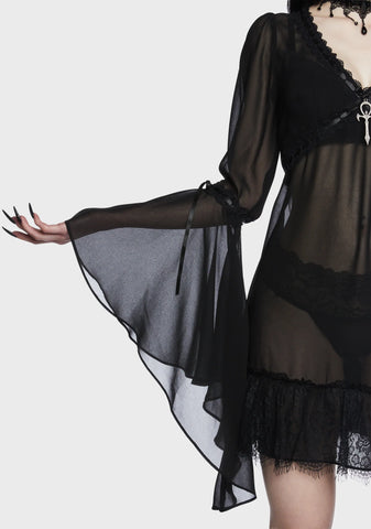 Mystic Maiden Mini Dress