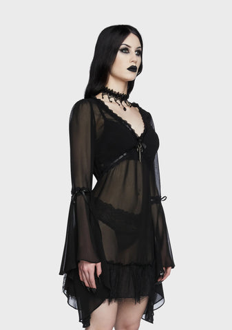 Mystic Maiden Mini Dress