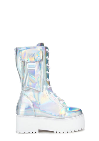Slayr Hi Desert Boots - Holo
