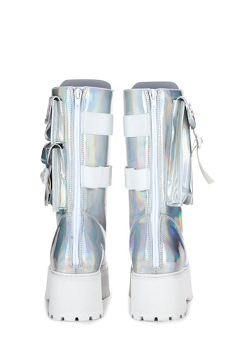Slayr Hi Desert Boots - Holo