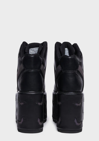 Qozmo Bat Reflective Platform Sneakers