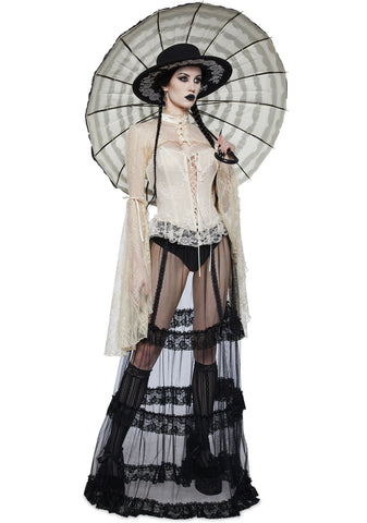 Haunting Presence Lace Bustier