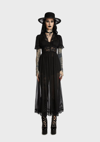 Open Roads Chiffon Duster