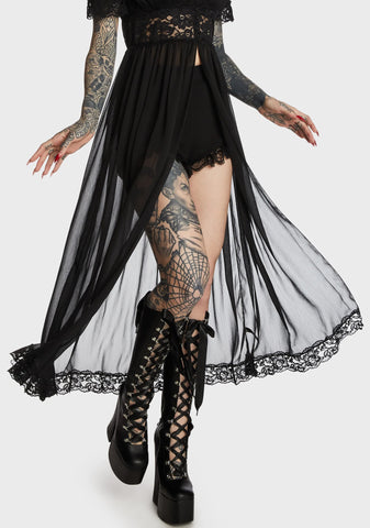 Open Roads Chiffon Duster