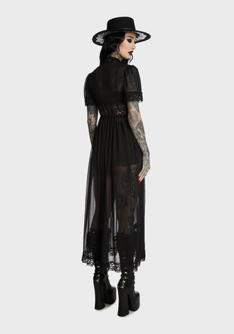 Open Roads Chiffon Duster
