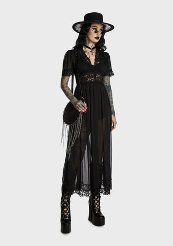 Open Roads Chiffon Duster