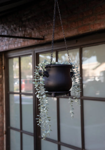 Crafty Witch Hanging Planter