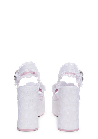 Dance Card Wedge Heels