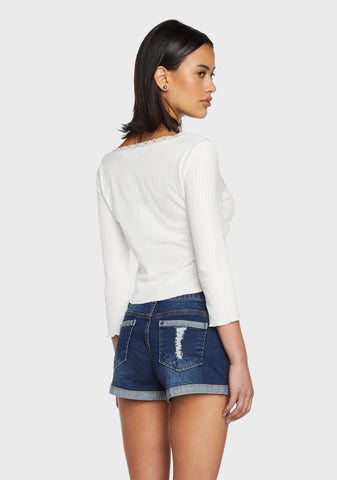 Sidewalk Stroll Crop Cardigan