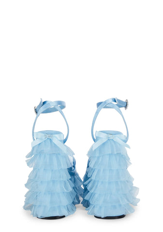 Witty Persuasions Platform Sandals