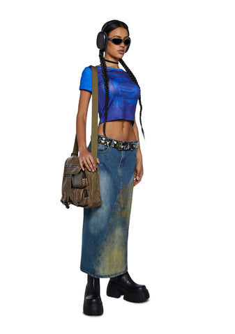 Thorn Raglan Baby Tee