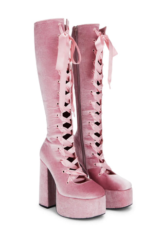 Regal Demeanor Platform Boots